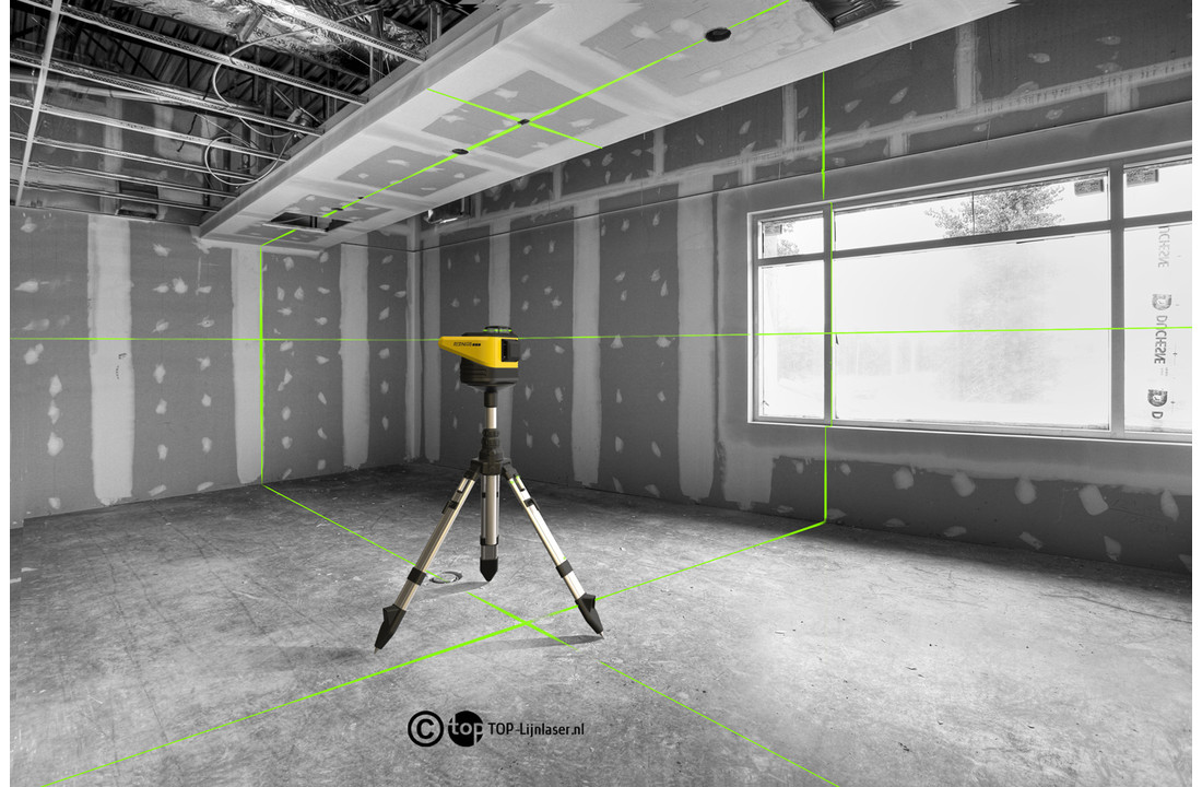 PNCMG-3D 3x360° Lijnlaser Groen