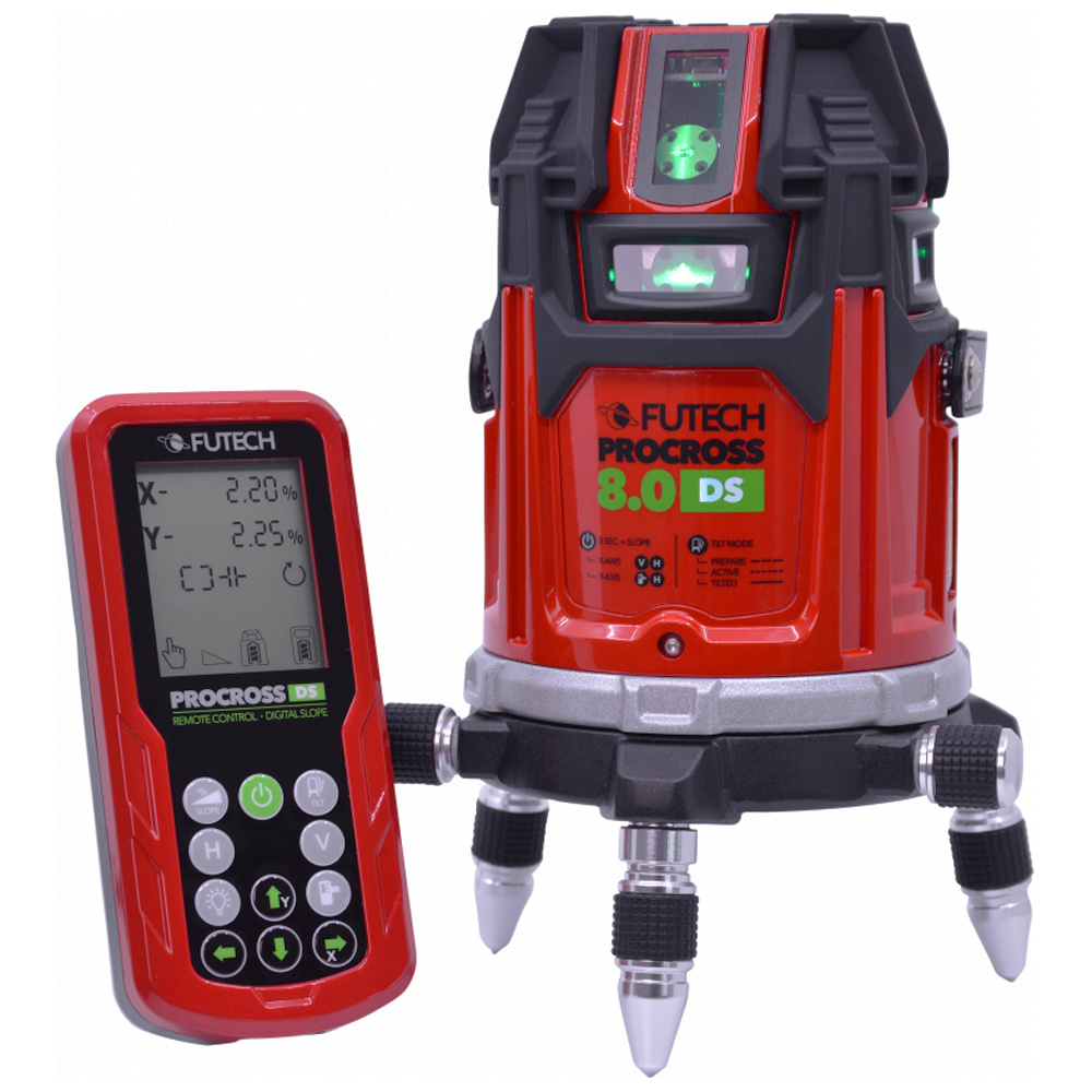 ProCross 8.0 DS Groen 8-Lijns Laser