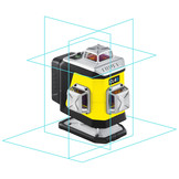 CL4B 4x360° Lijnlaser Blauw