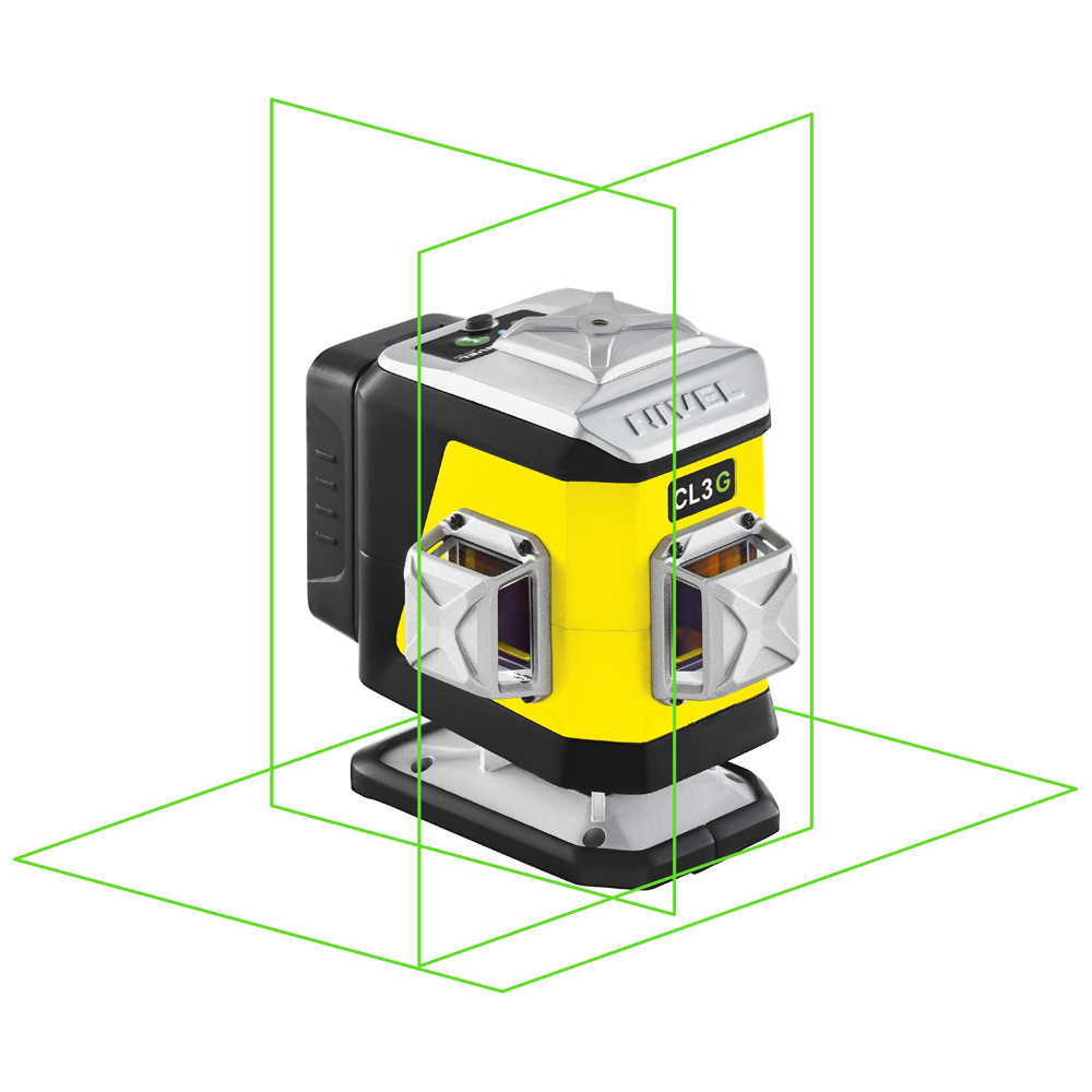 CL3G 3x360° Lijnlaser Groen