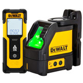DW088CG Lijnlaser Groen + DWHT77100 Afstandsmeter