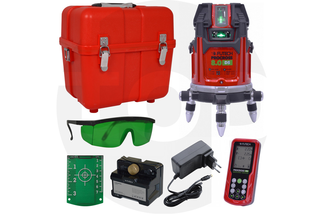 ProCross 8.0 DS Groen 8-Lijns Laser