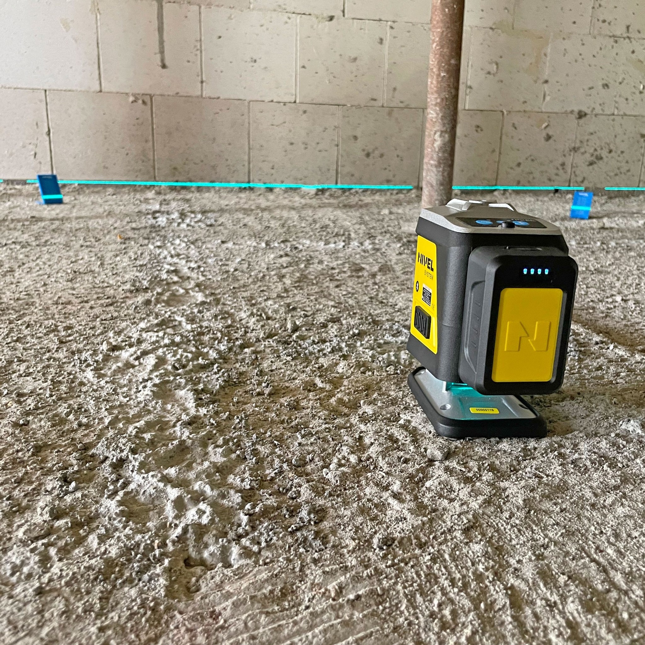 CL2B 2x360° Lijnlaser Blauw