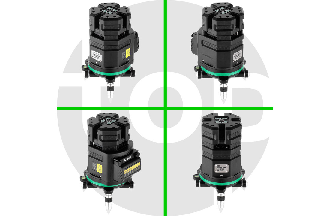 6D SERVOLINER Groen 8-Lijns Lijnlaser