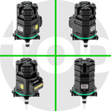 6D SERVOLINER Groen 8-Lijns Lijnlaser