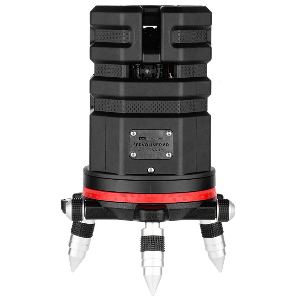 6D SERVOLINER Rood 8-Lijns Lijnlaser