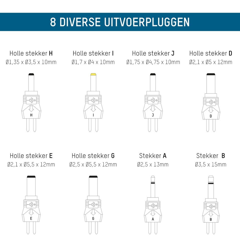 ACS48 Universele Oplader voor Lijnlasers
