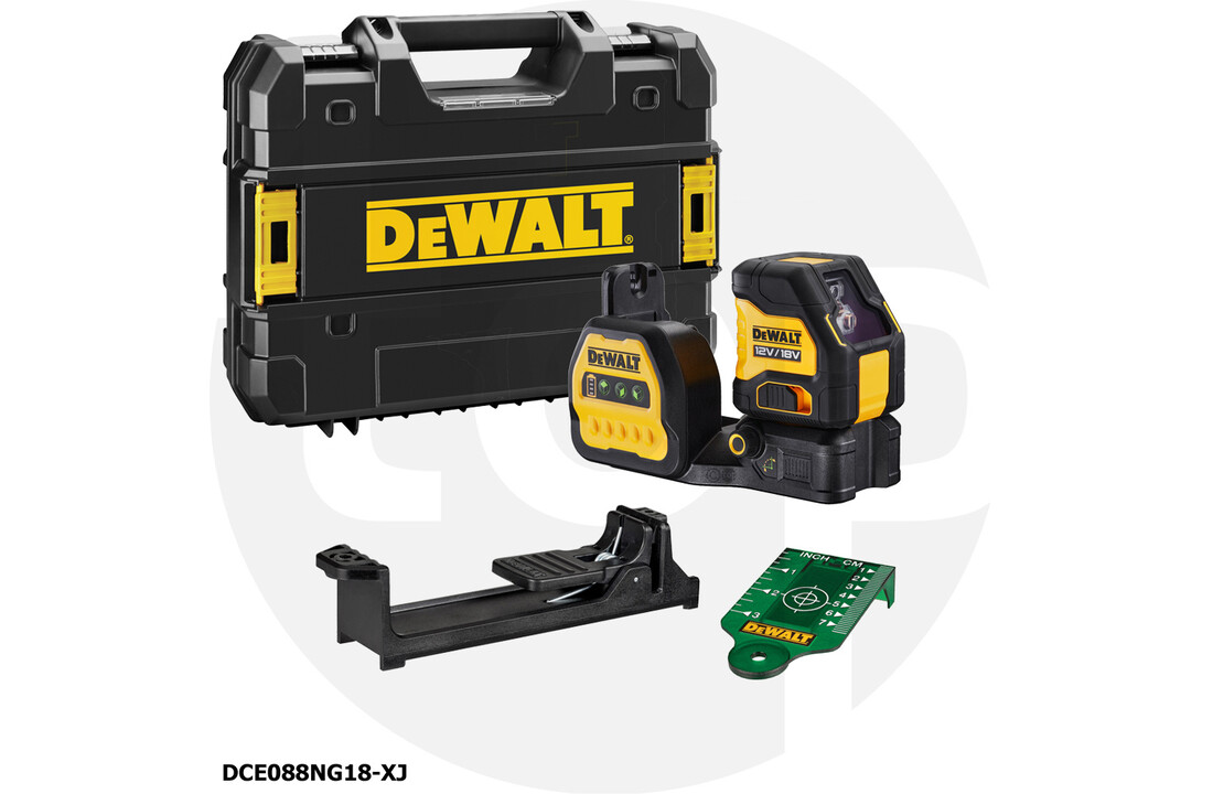 DCE088D1G18 Lijnlaser Groen 18V