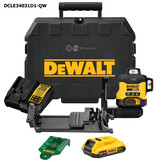 DCLE34031 3x360° Lijnlaser Groen 18V Compact