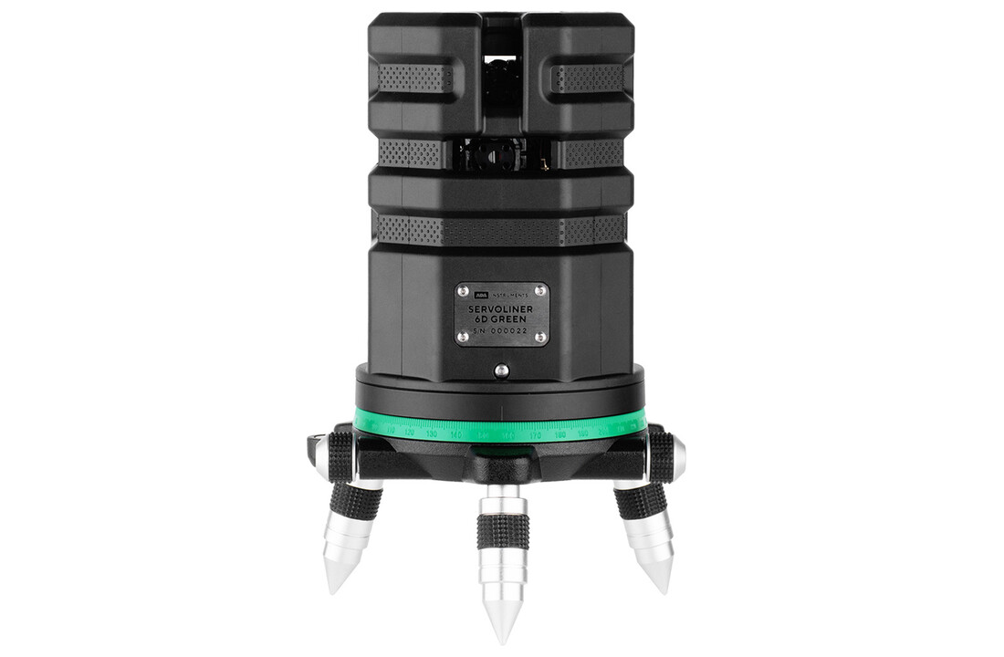 6D SERVOLINER Groen 8-Lijns Lijnlaser