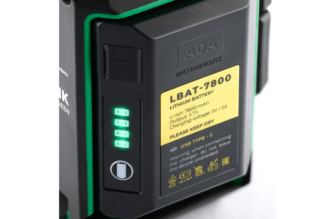 LaserTANK - ADA 6D Servo Lithium Ion Accu