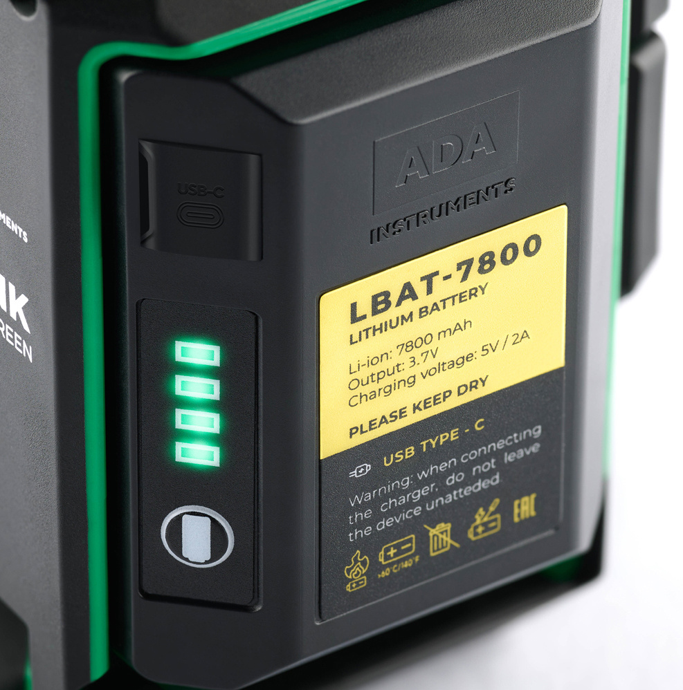 LaserTANK - ADA 6D Servo Lithium Ion Accu