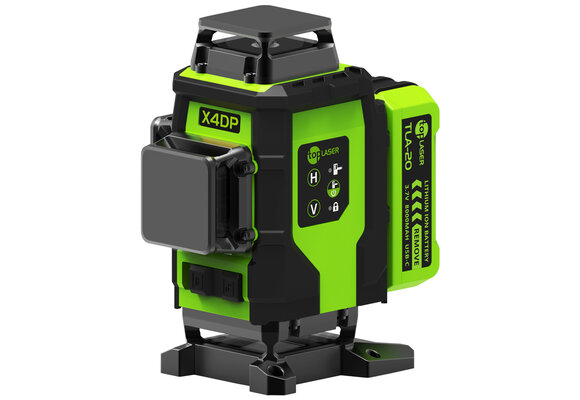 X4DP PRO 4x360° 4D Lijnlaser Groen