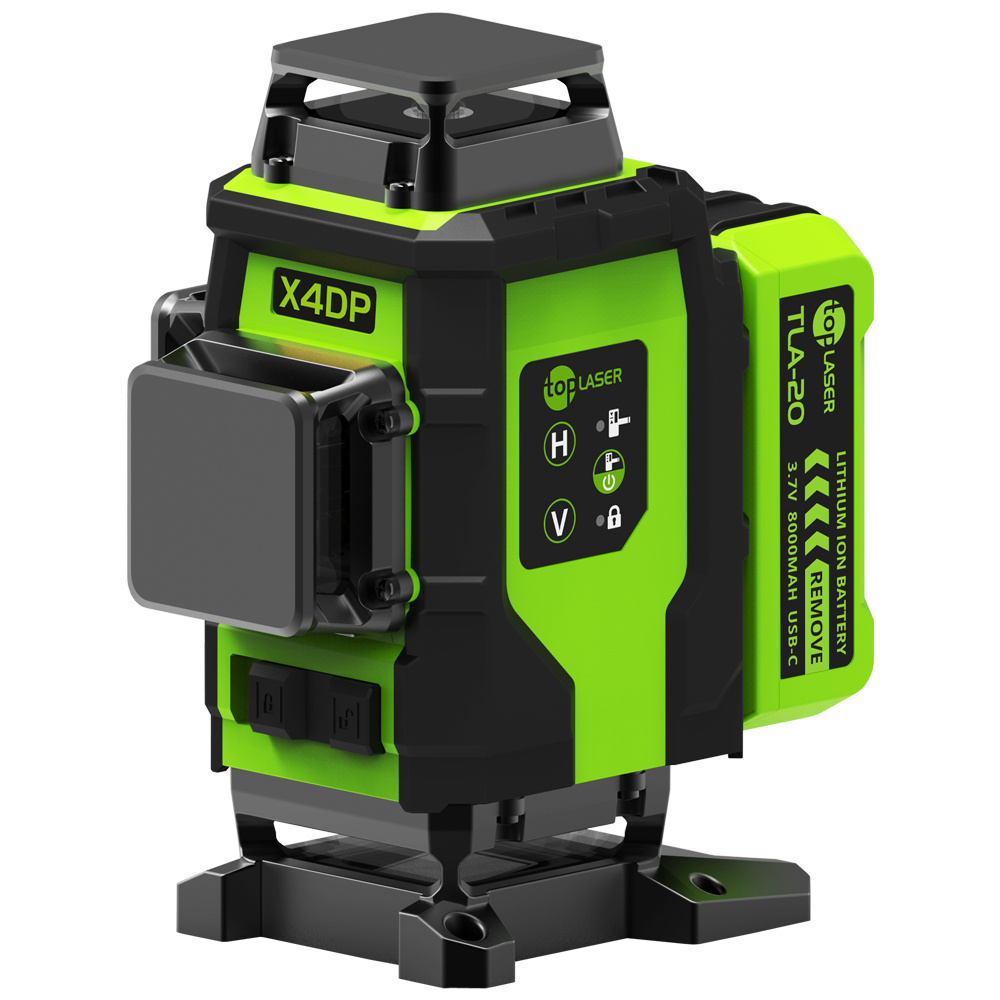 X4DP PRO 4x360° 4D Lijnlaser Groen