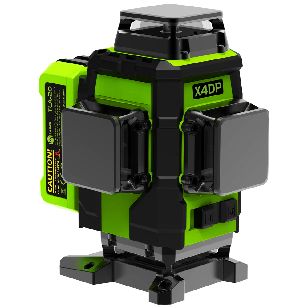 X4DP PRO 4x360° 4D Lijnlaser Groen