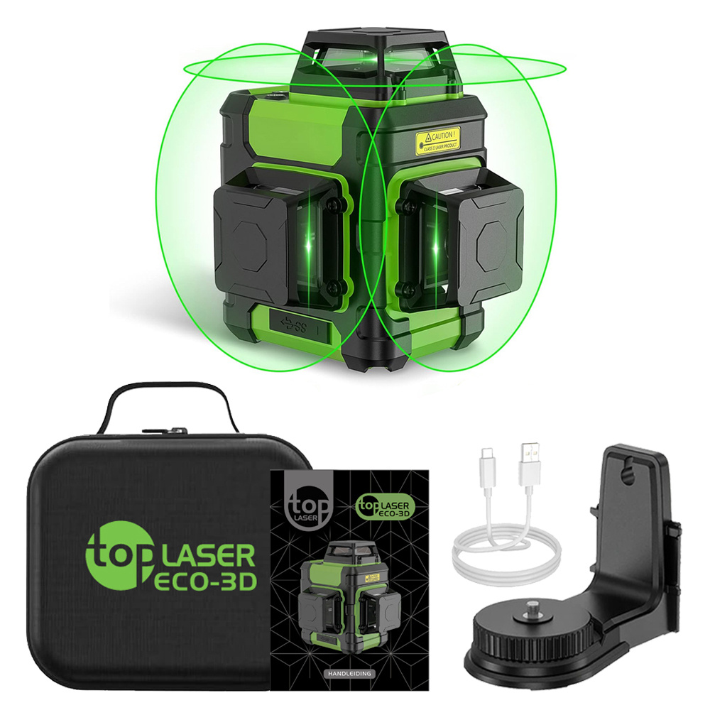 ECO-3D 3x360° 3D Lijnlaser Groen