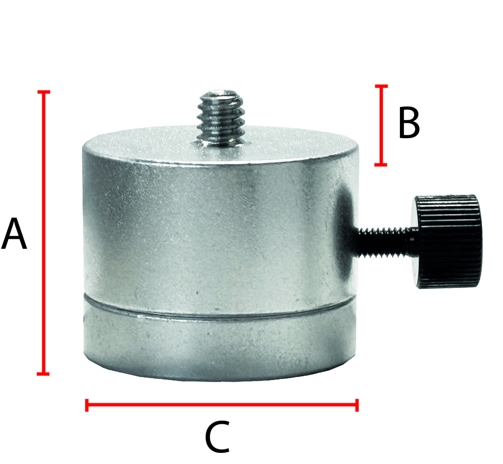 Adapter 5/8" naar 1/4" Klein Draaibaar