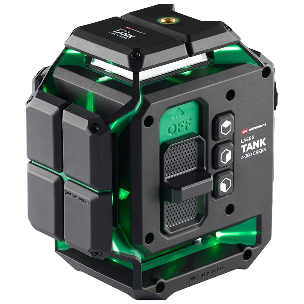 LaserTANK 4-360 Lijnlaser Groen 4x360°