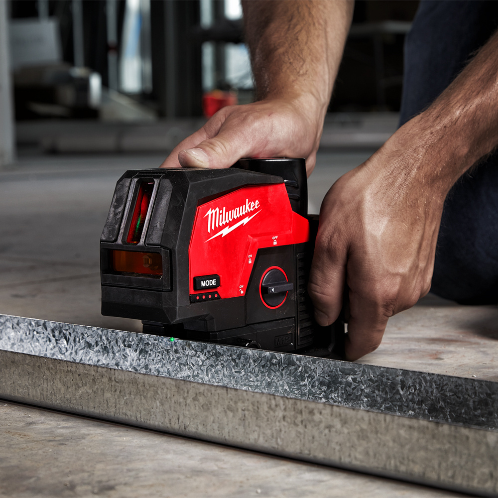 M12 CLLP-301C Lijn- Puntlaser Groen