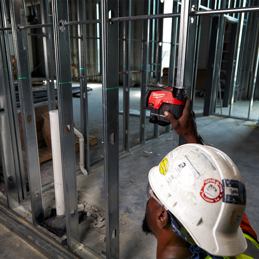 M12 CLLP-301C Lijn- Puntlaser Groen