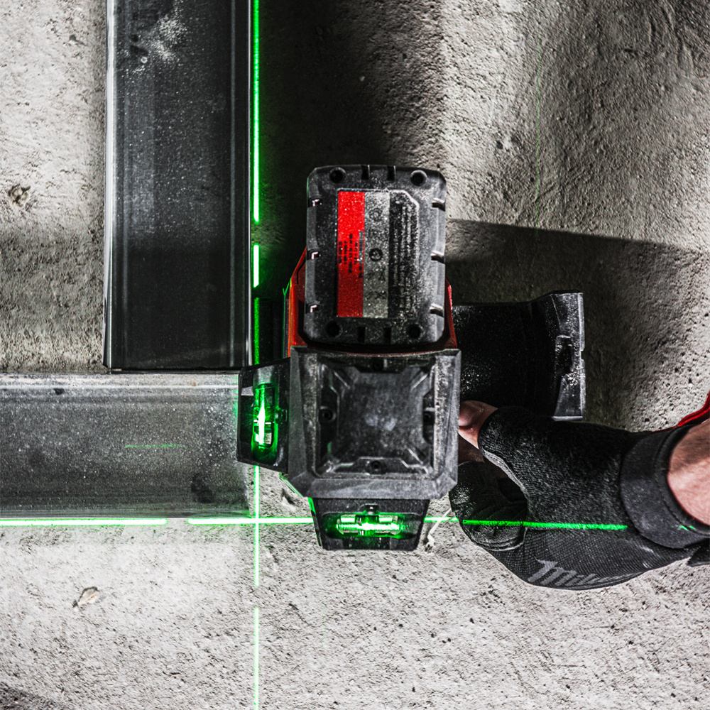 M12 3PL-401C 3D Lijnlaser Groen