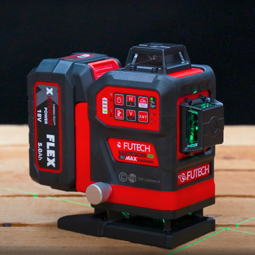 MultiCross 4D 18V MAX Elektronische Lijnlaser Groen