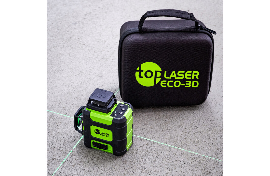 ECO-3D 3x360° 3D Lijnlaser Groen