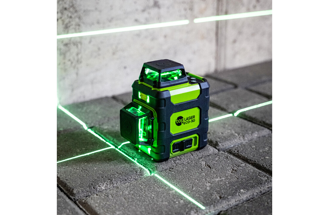 ECO-3D 3x360° 3D Lijnlaser Groen
