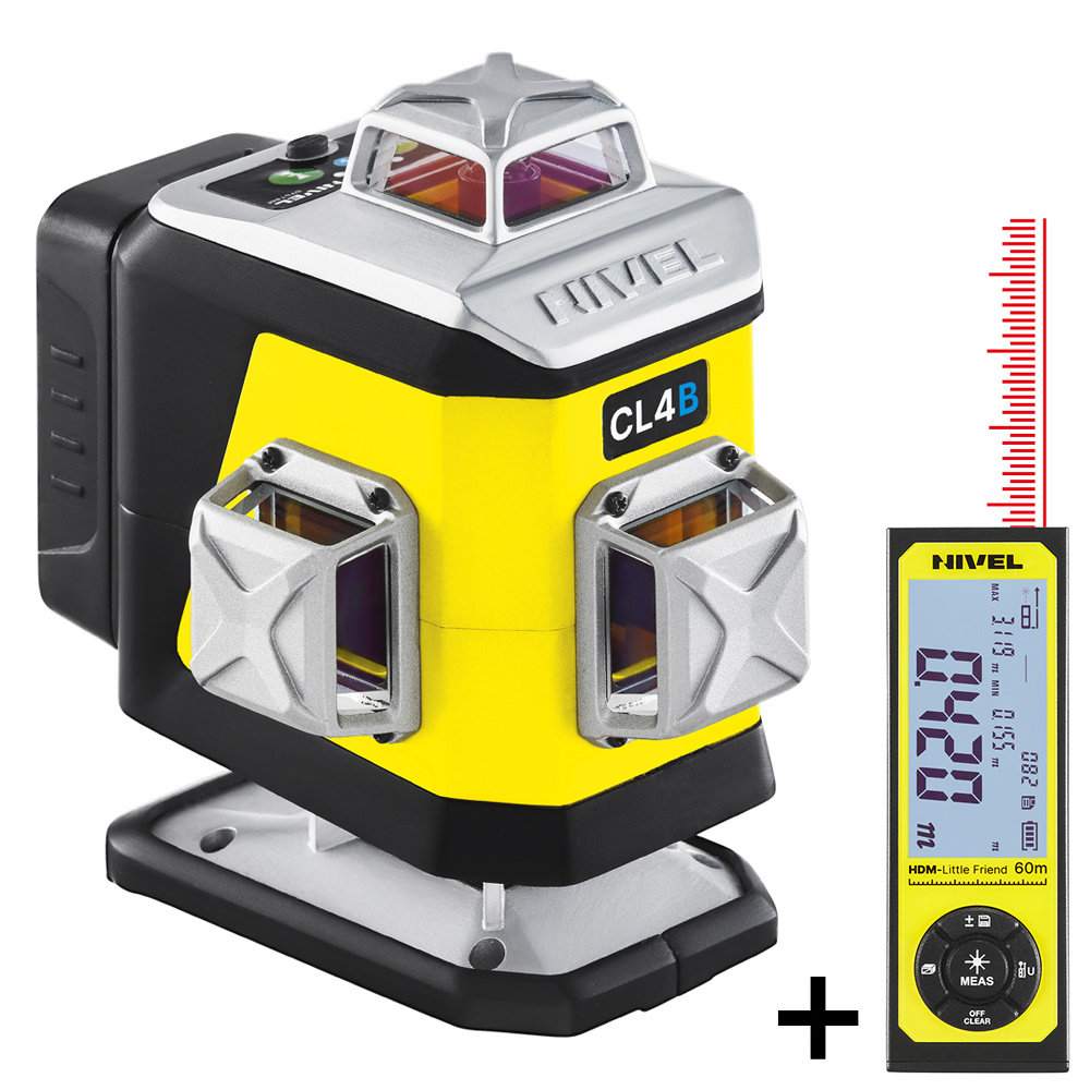 CL4B 4x360° Lijnlaser Blauw