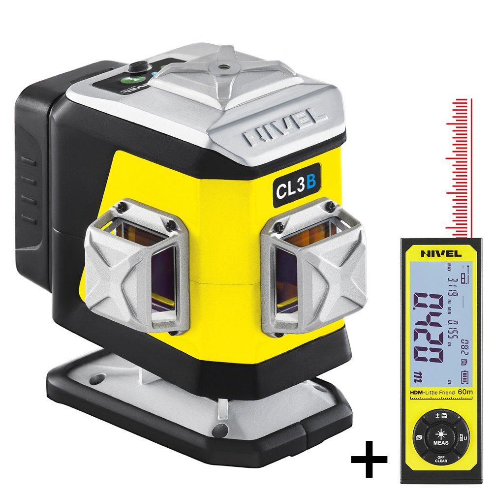 CL3B 3x360° Lijnlaser Blauw