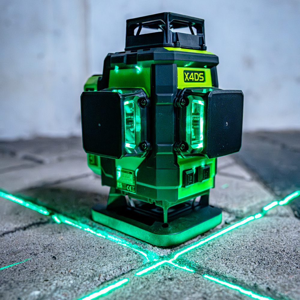 X4DS SEMI 4x360° 4D Lijnlaser Groen