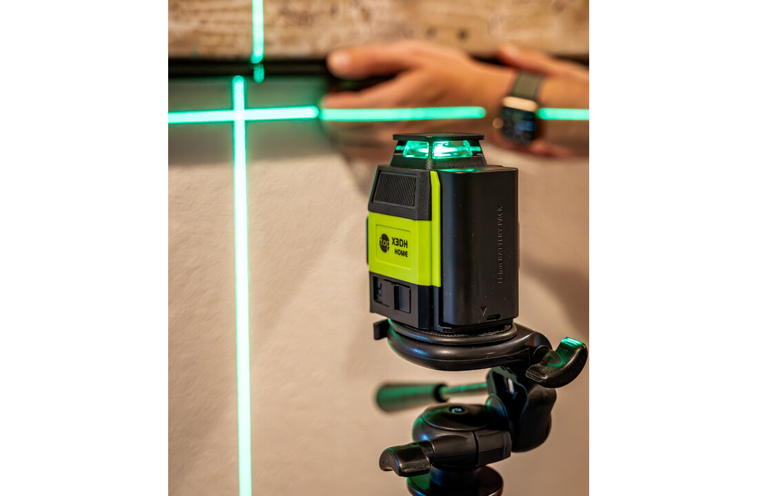 X3DH HOME 3x360° 3D Laser Groen