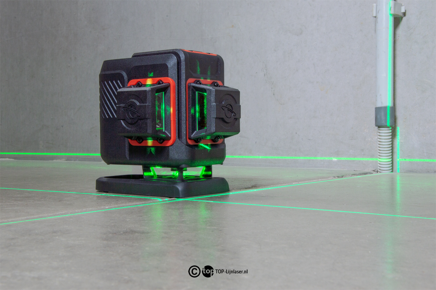 3D FLOOR Vloerlaser Groen