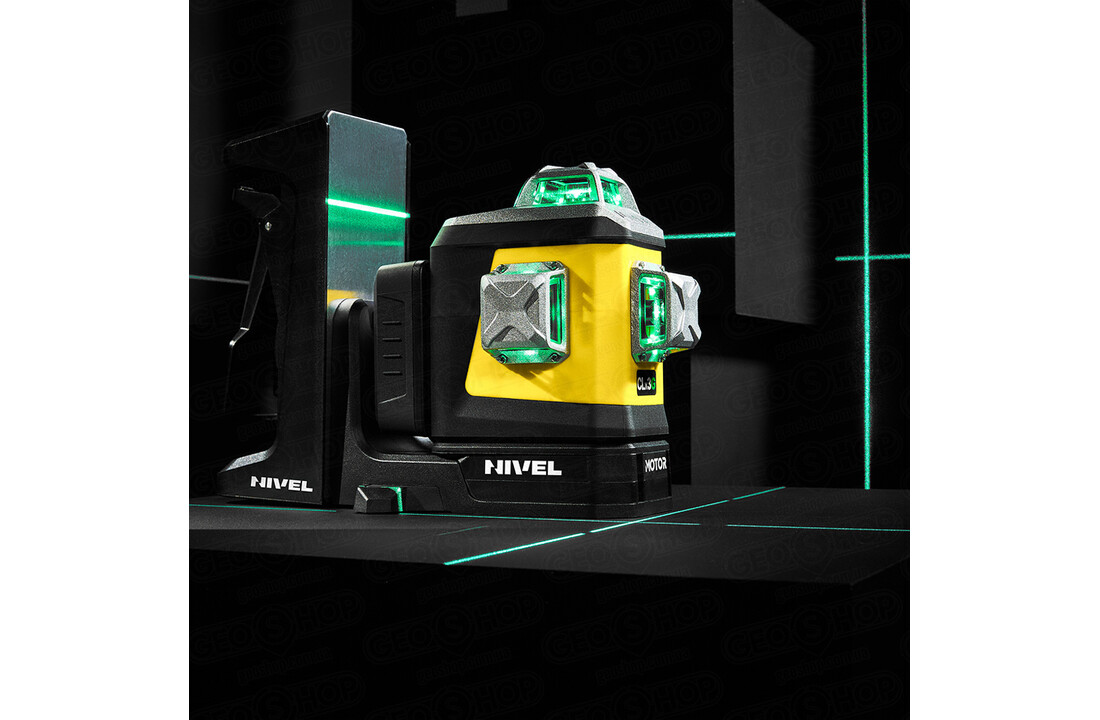 CLx3G MOTOR 3x360° Lijnlaser Groen Motorisch Verstelbaar