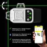 CLx3G MOTOR 3x360° Lijnlaser Groen Motorisch Verstelbaar