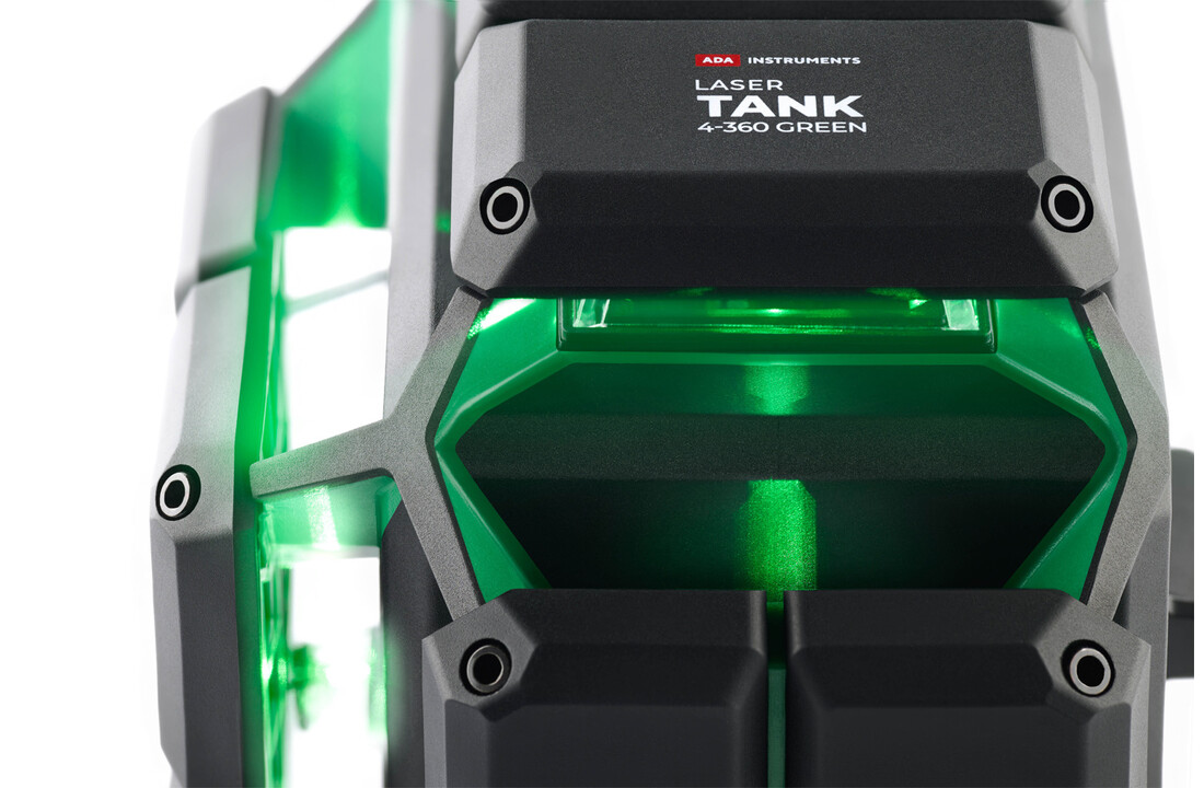 LaserTANK 4-360 Lijnlaser Groen 4x360° Ultimate Set