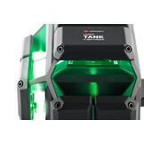 LaserTANK 4-360 Lijnlaser Groen 4x360° Ultimate Set