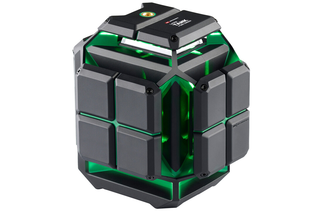 LaserTANK 4-360 Lijnlaser Groen 4x360° Ultimate Set