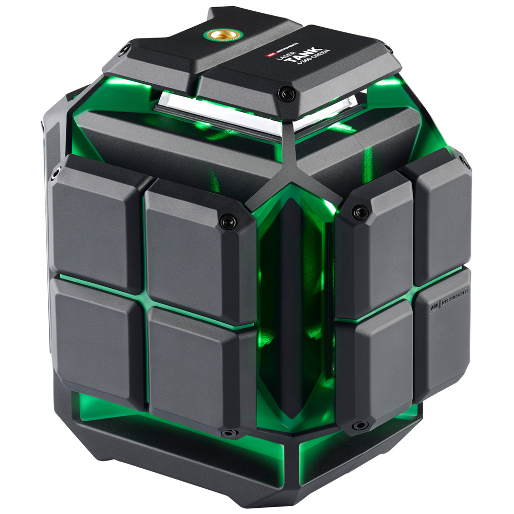 LaserTANK 4-360 Lijnlaser Groen 4x360° Ultimate Set