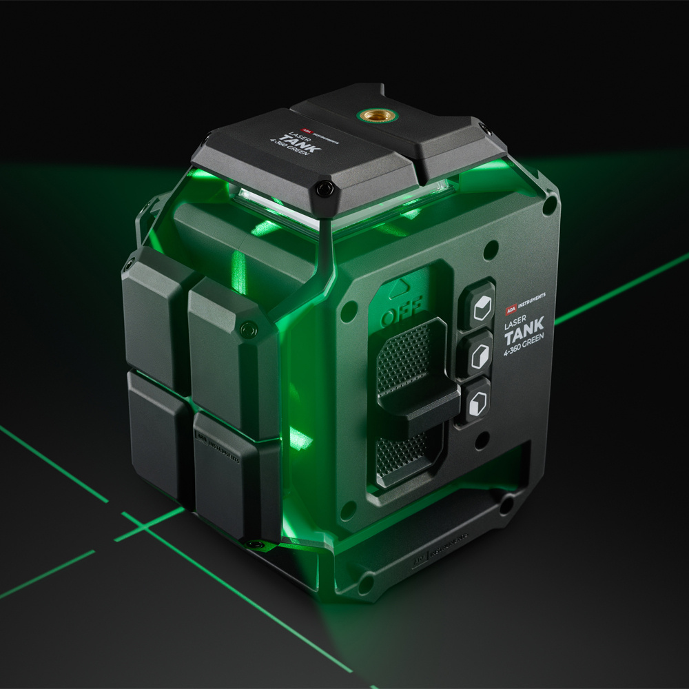 LaserTANK 4-360 Lijnlaser Groen 4x360°