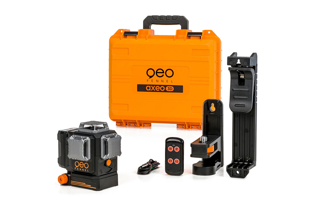 AXEO 3D Lijnlaser 3x360° Groen