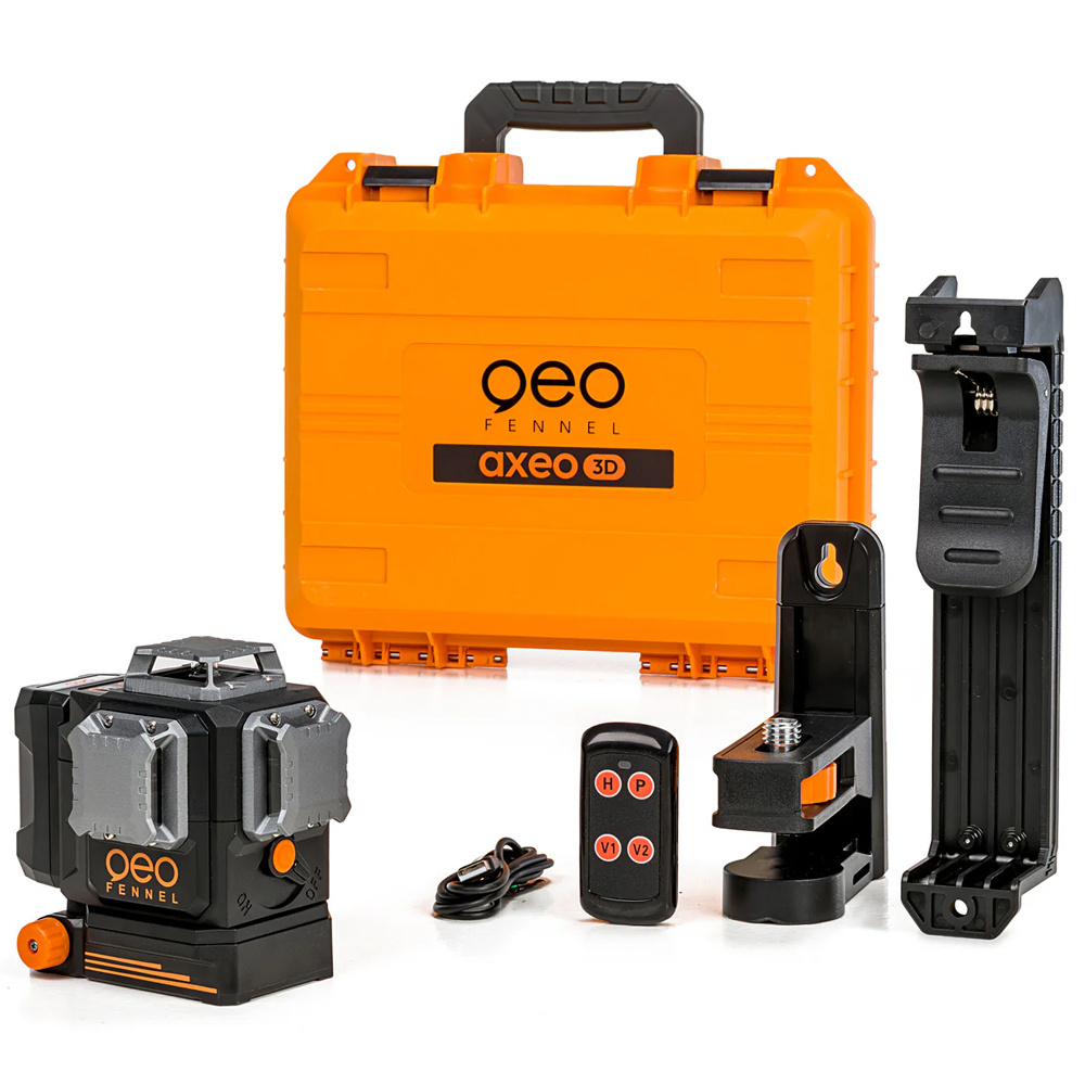 AXEO 3D Lijnlaser 3x360° Groen