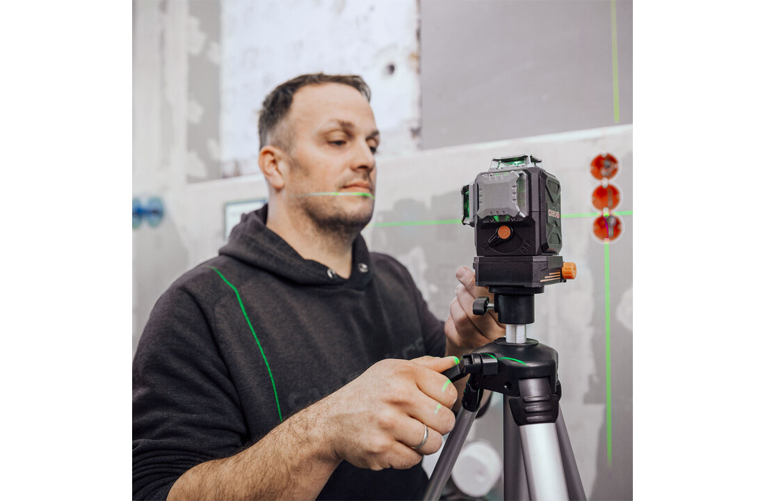 AXEO 3D Lijnlaser 3x360° Groen
