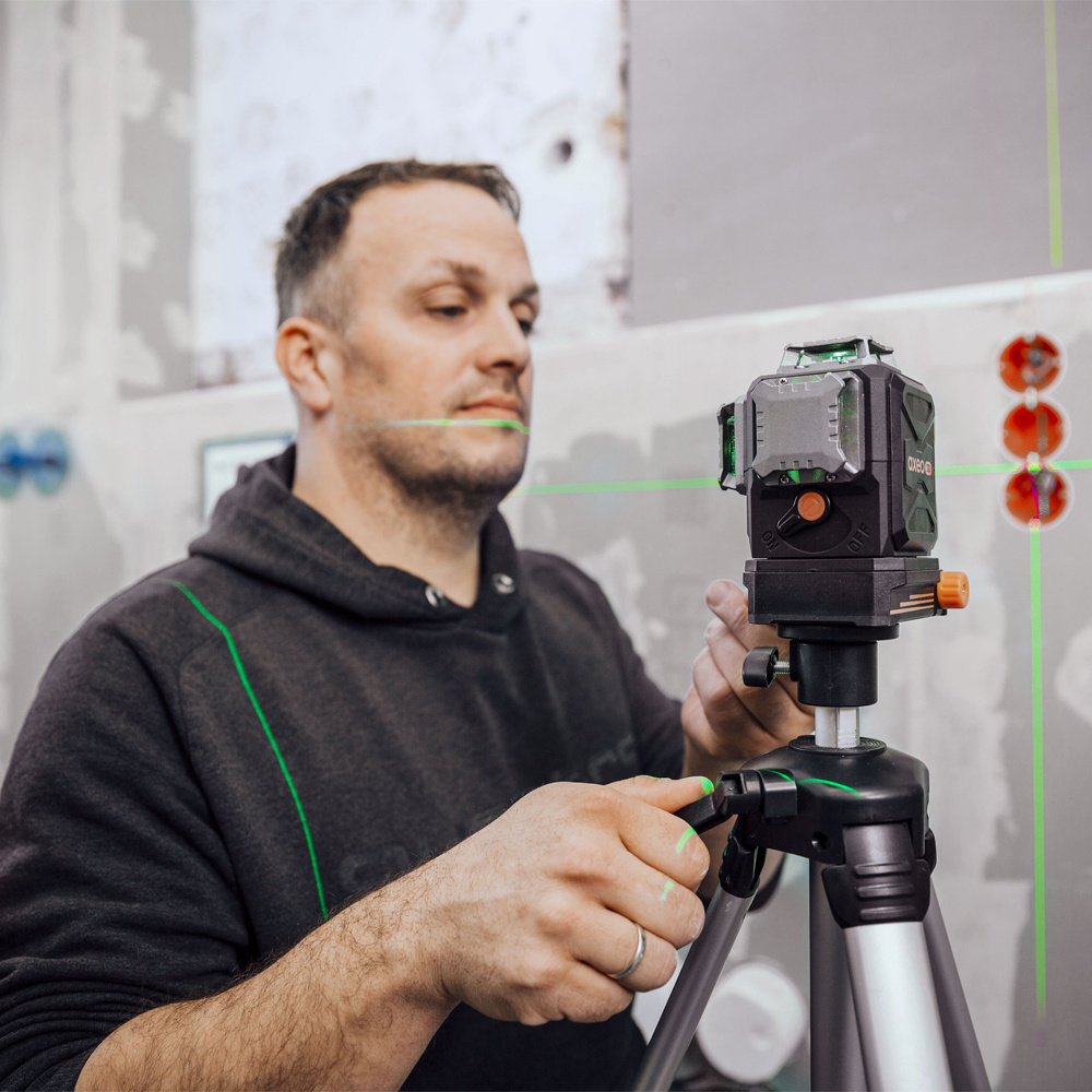 AXEO 3D Lijnlaser 3x360° Groen