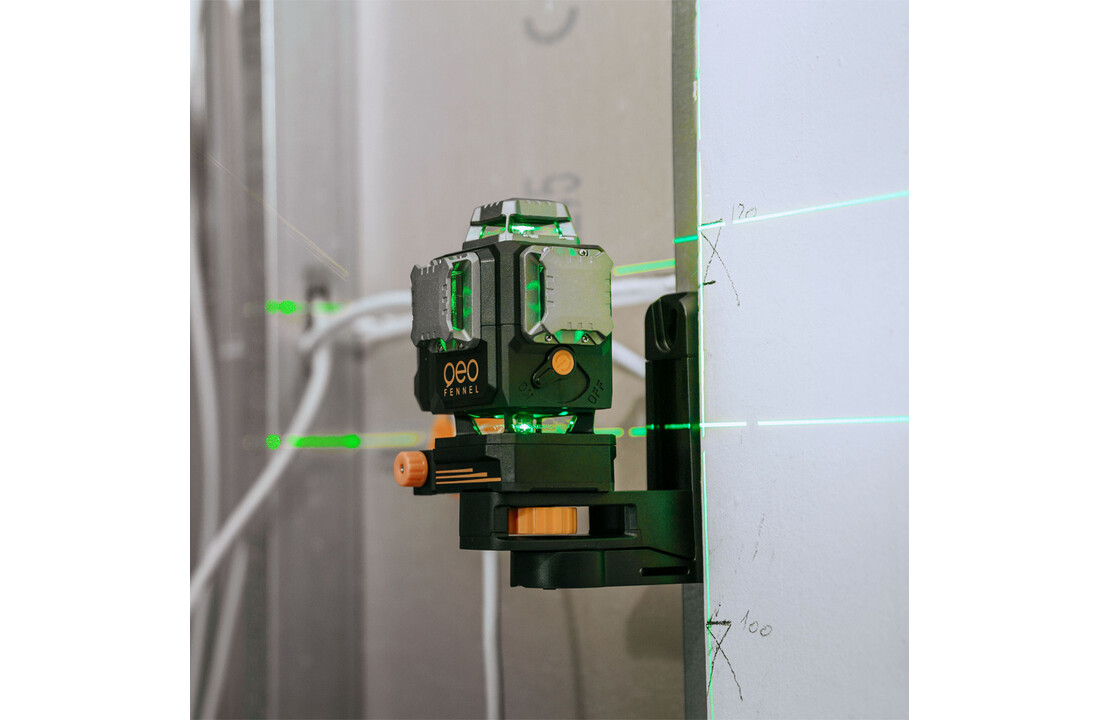 AXEO 4D Lijnlaser 4x360° Groen