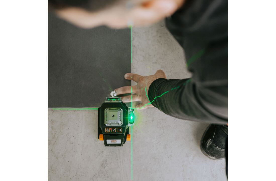 AXEO 4D Lijnlaser 4x360° Groen