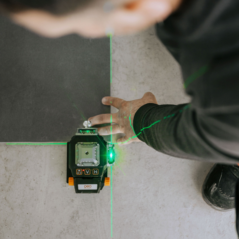 AXEO 4D Lijnlaser 4x360° Groen