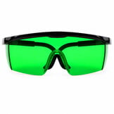 Laserbril Groen + Etui
