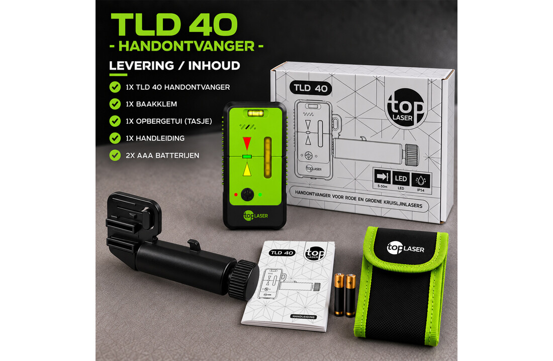 TLD 40 Ontvanger Rood/Groen