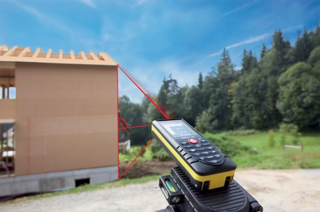 Pythagoras statief hulpstuk voor afstandsmeter